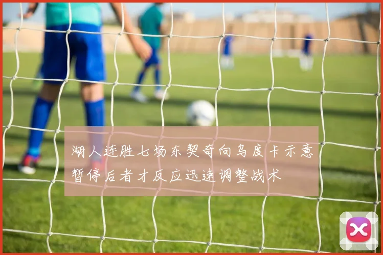 湖人连胜七场东契奇向乌度卡示意暂停后者才反应迅速调整战术